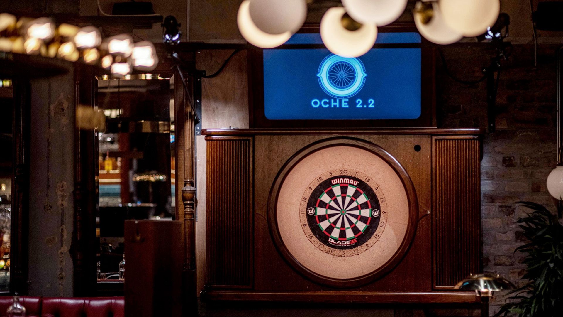 Digital dart på Oche